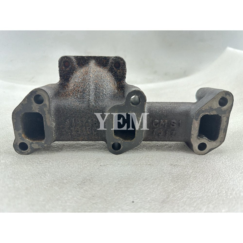Used Exhaust Manifold 119718-13100 For Yanmar 3TNV76 Engine Wacker Neuson EZ28 excavator For Yanmar