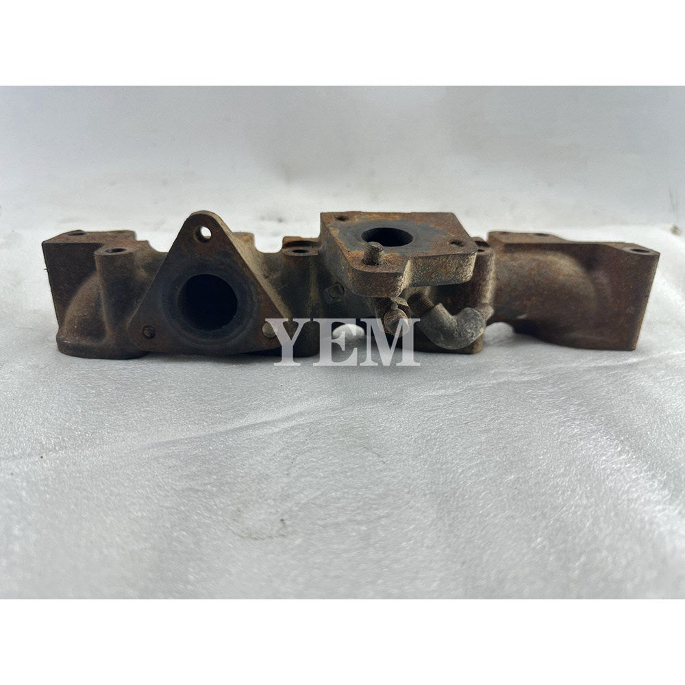 Used Exhaust Manifold For Isuzu 4LE1 Engine Fiat Kobelco EX 50-U excavator For Isuzu