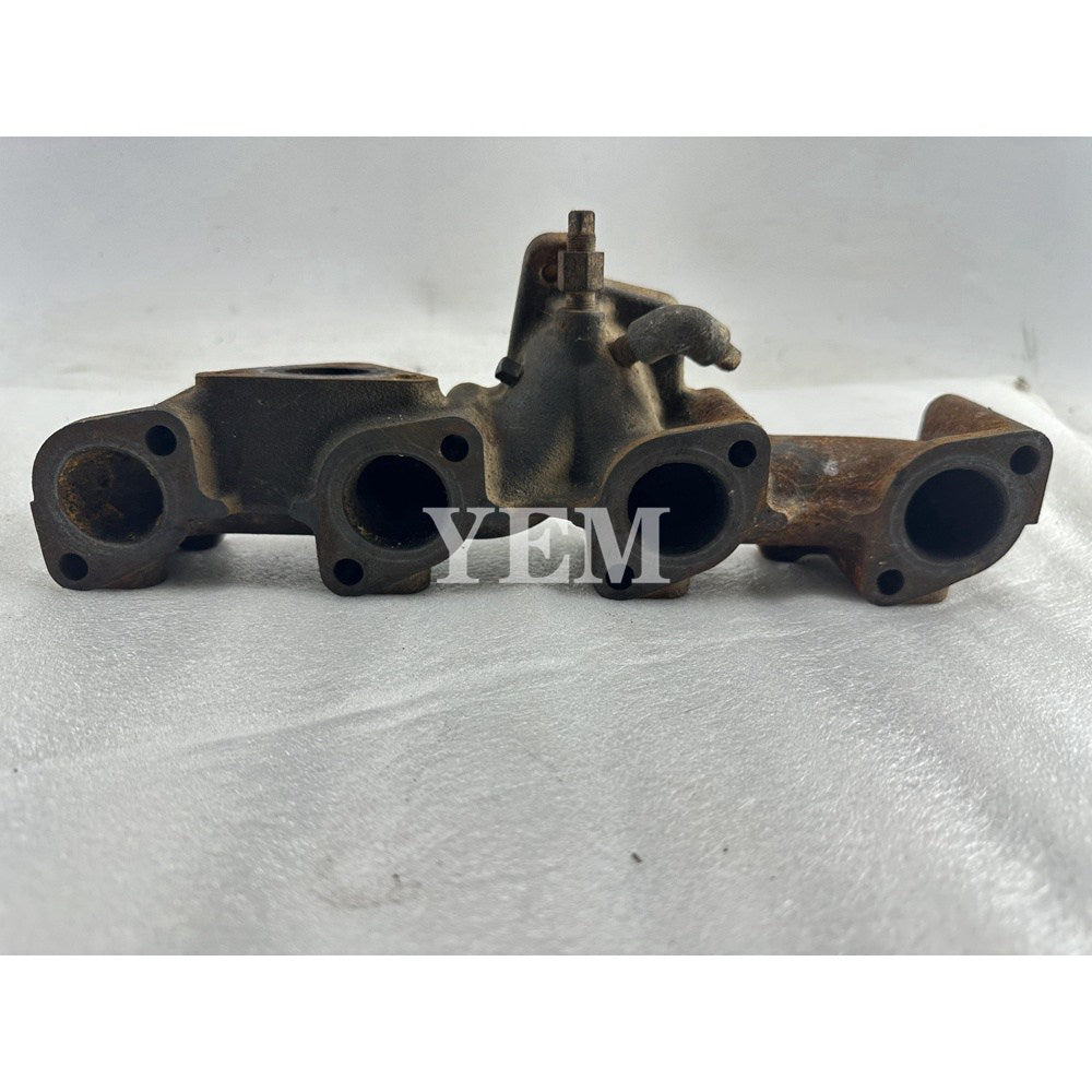 Used Exhaust Manifold For Isuzu 4LE1 Engine Fiat Kobelco EX 50-U excavator For Isuzu