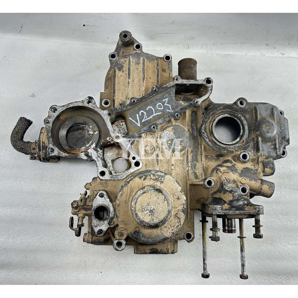 Used V2203 Timing Cover For Kubota Loader 753 763 773