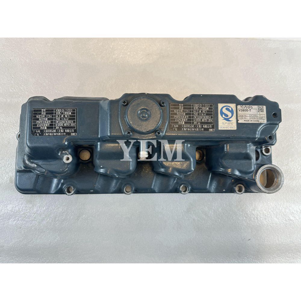 Used V3800 DI Valve Chamber Cover For Kubota V3800 DI Engine
