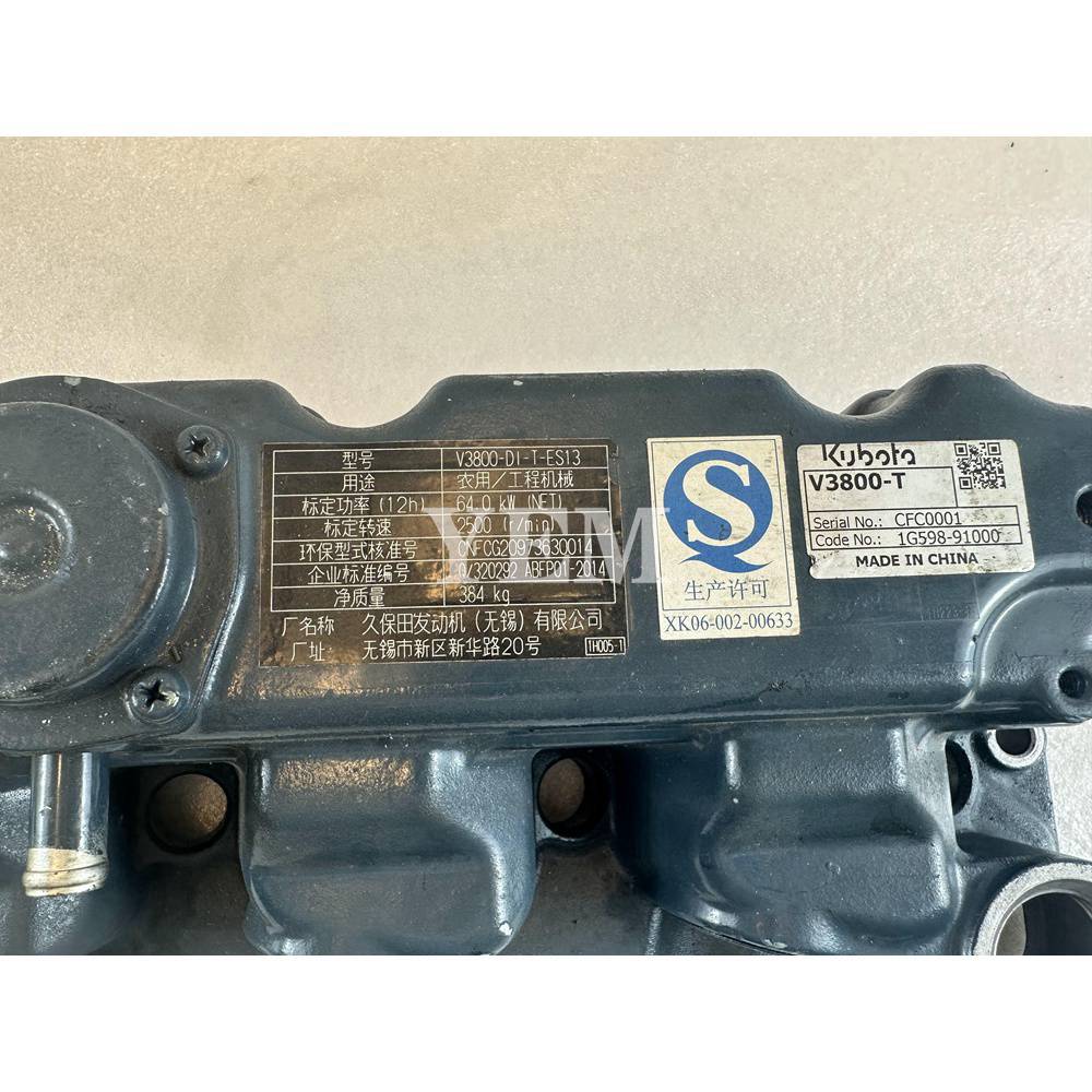 Used V3300DI Valve Chamber Cover For Kubota V3300DI Engine For Kubota