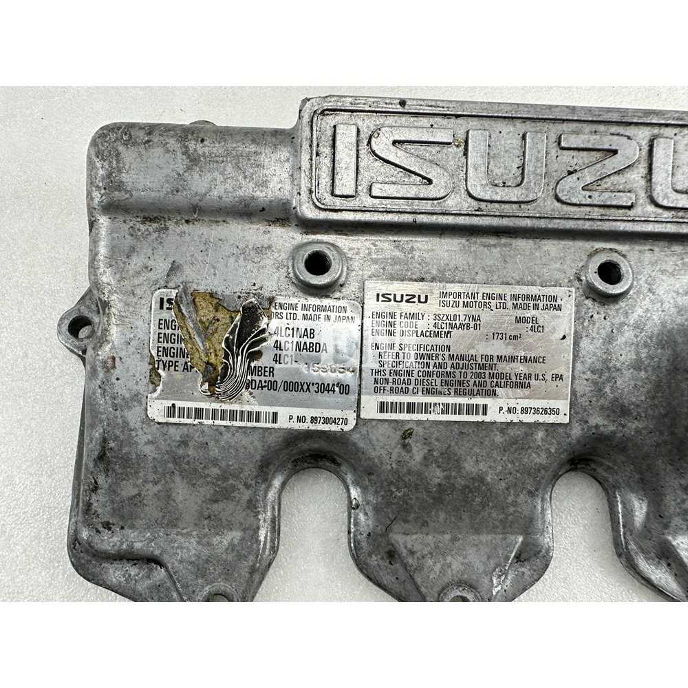 Used 4LC1 Valve Chamber Cover For Isuzu 4LC1 Engine For Isuzu