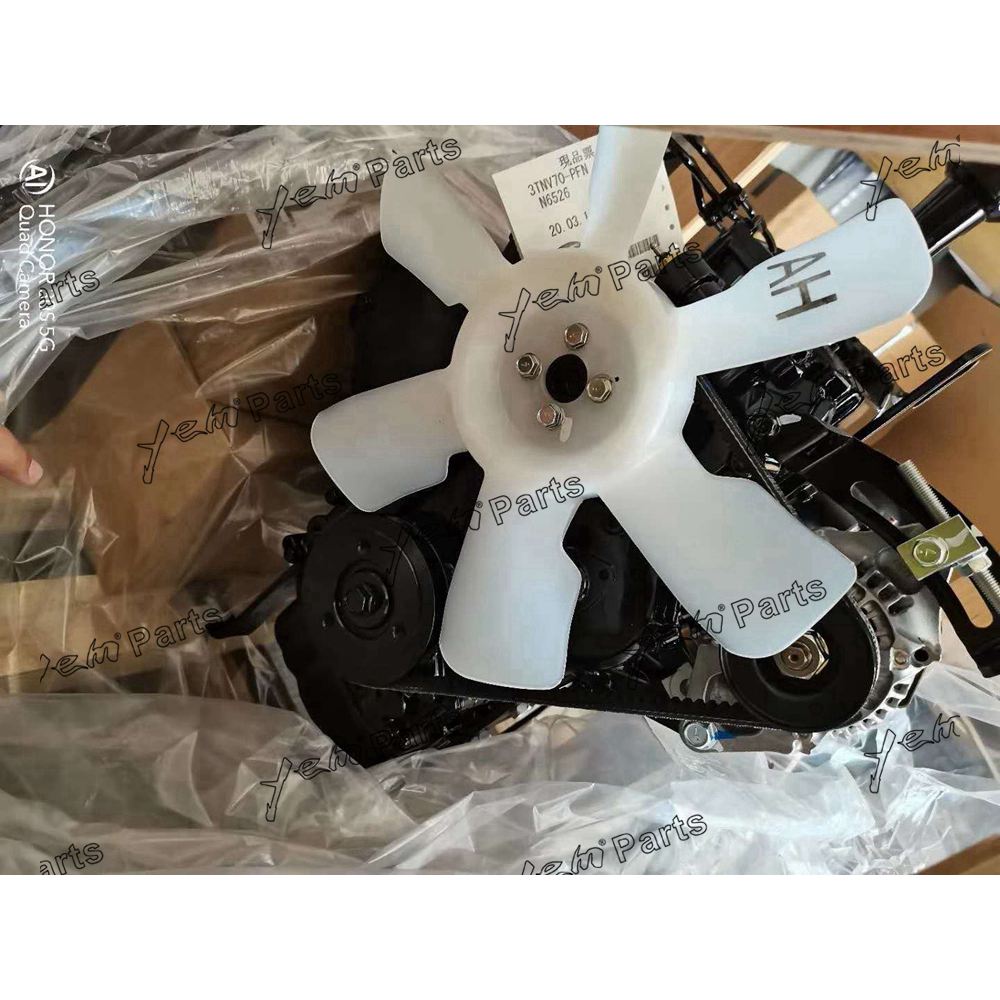 YANMAR 3TNV70 COMPLETE ENGINE ASSY For Yanmar