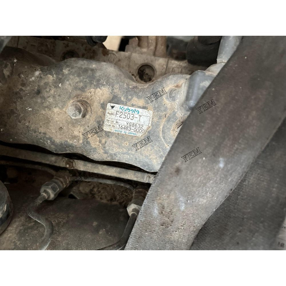 Used F2503-T Engine serial number YG8632 For Kubota Engine Assembly