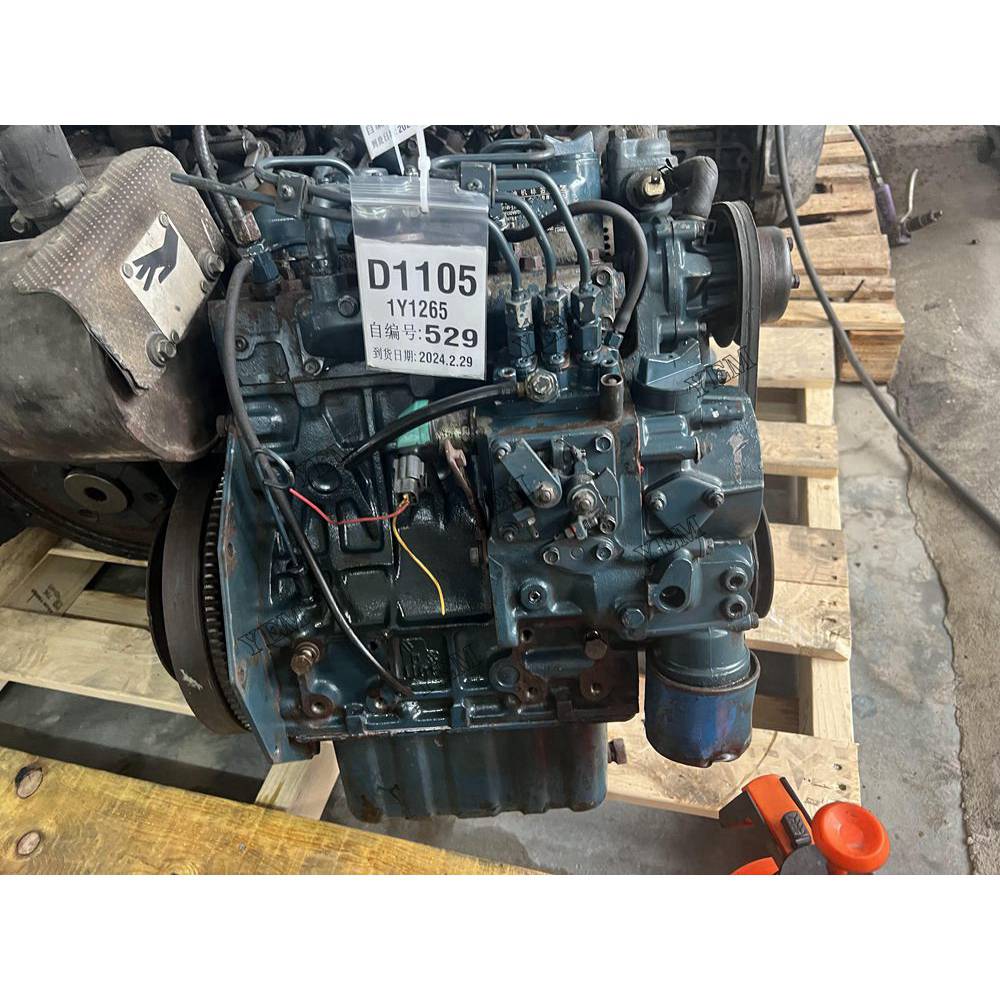 Used D1105 Engine serial number 9Y1265 For Kubota Engine Assembly For Kubota