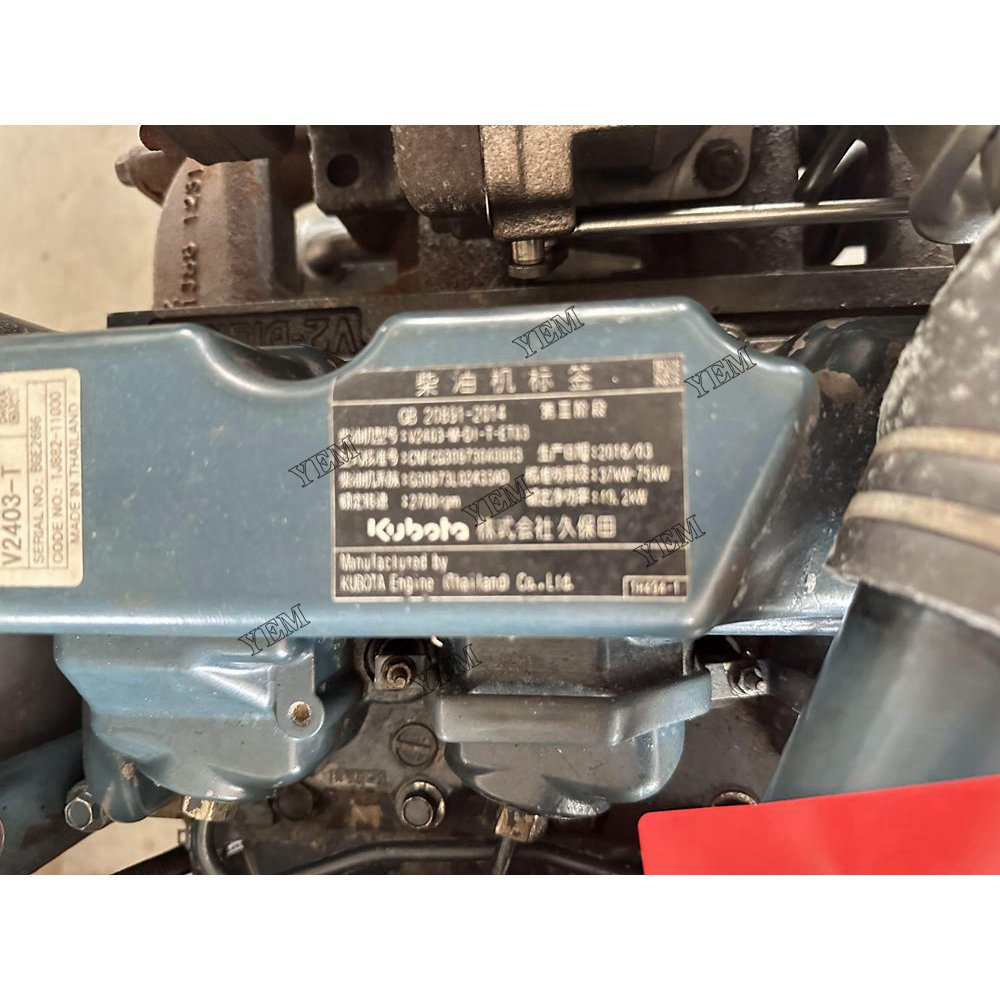Used D722 Engine serial number 4DE3913 For Kubota Engine Assembly For Kubota