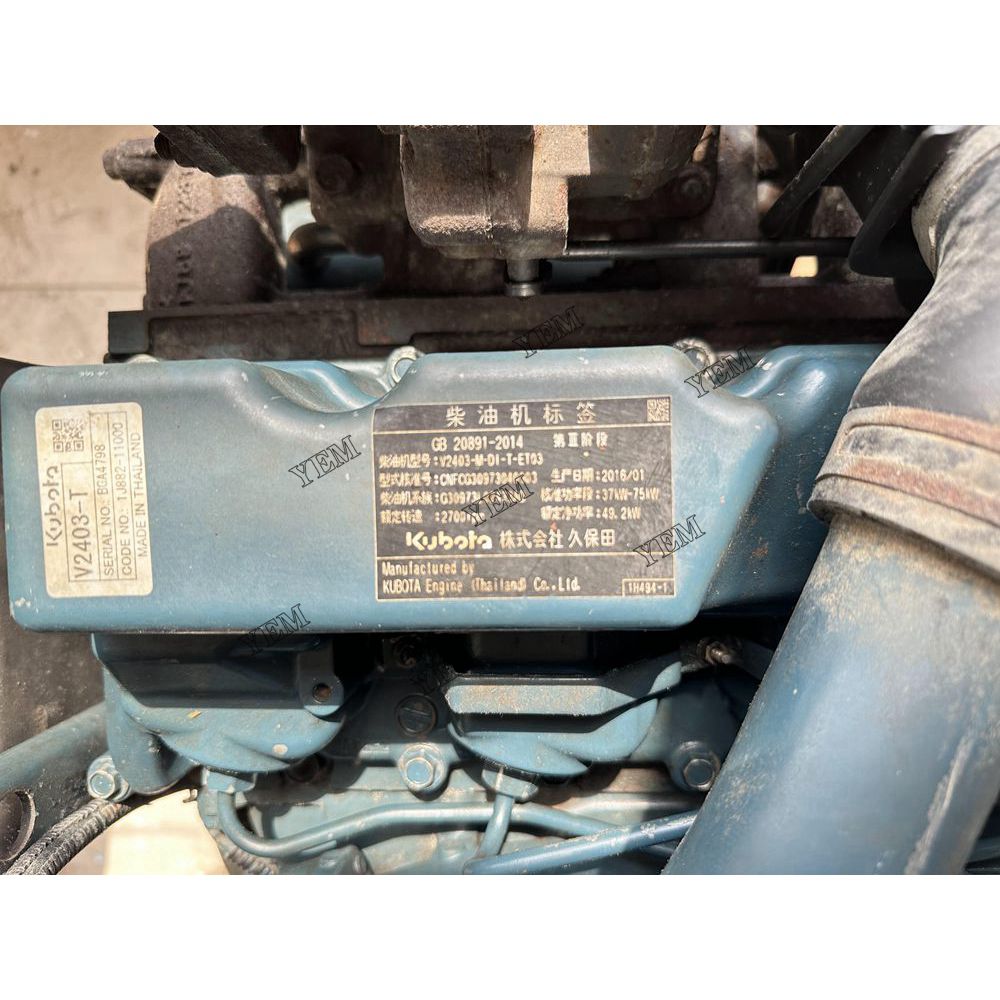 Used V2403-T Engine serial number BGA4798 For Kubota Engine Assembly For Kubota
