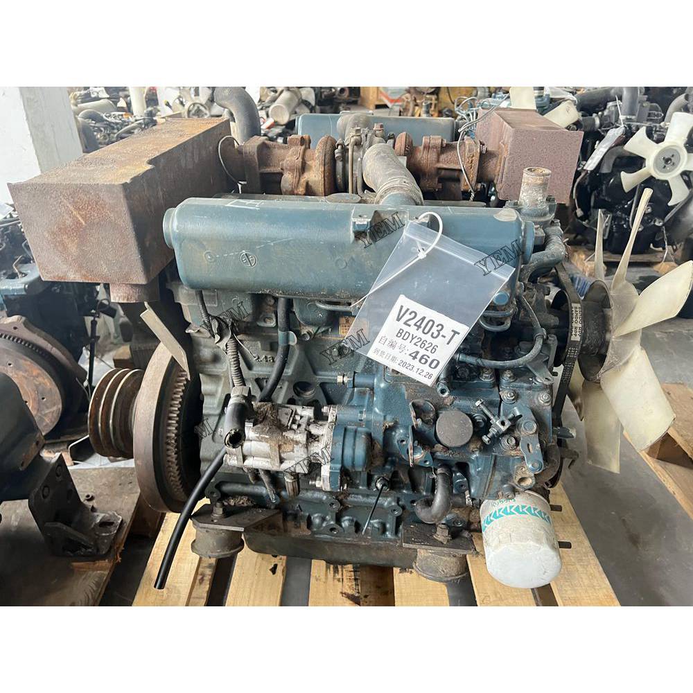 Used V2403-T Engine serial number BC0117 For Kubota Engine Assembly For Kubota