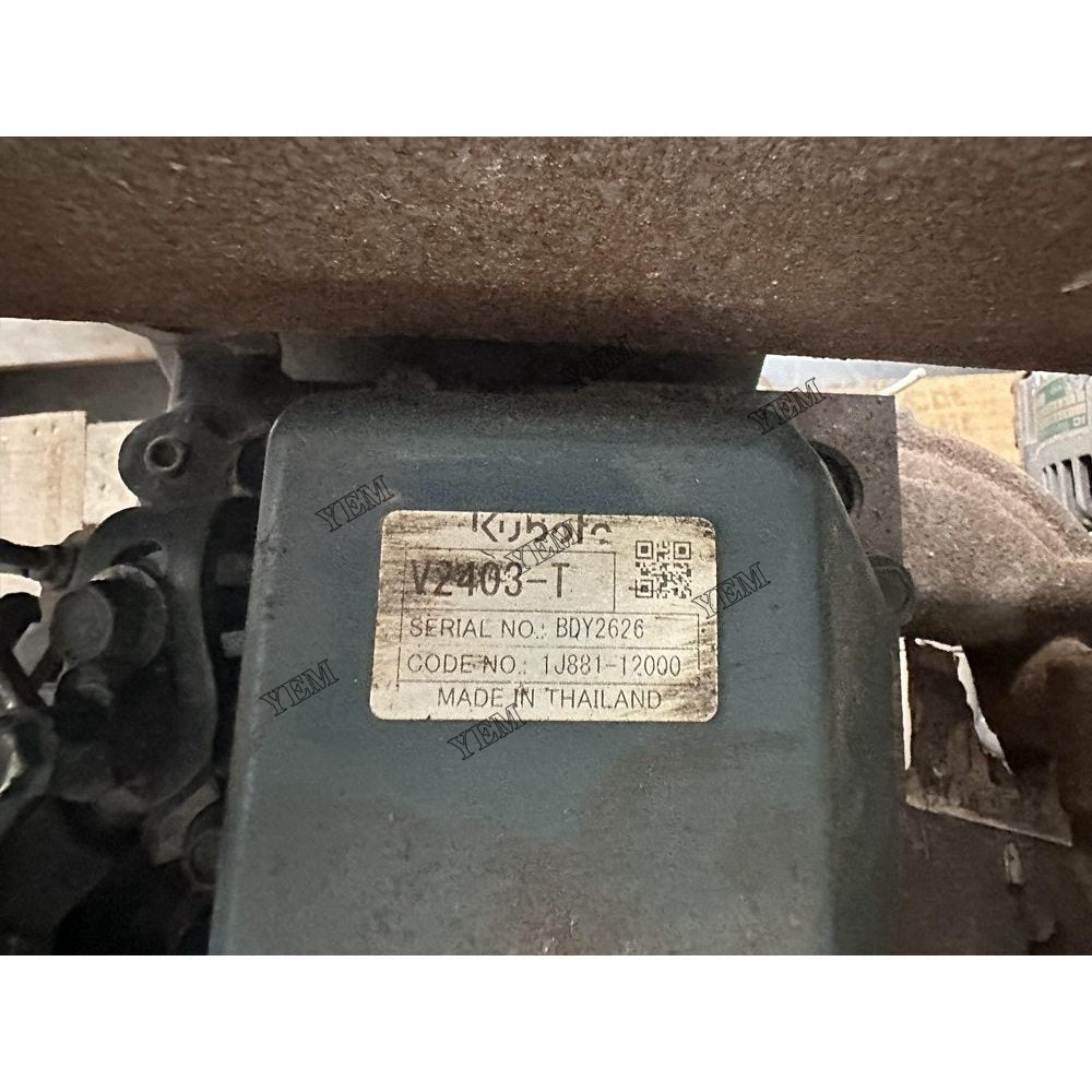 Used V2403-T Engine serial number BDY2626 For Kubota Engine Assembly For Kubota