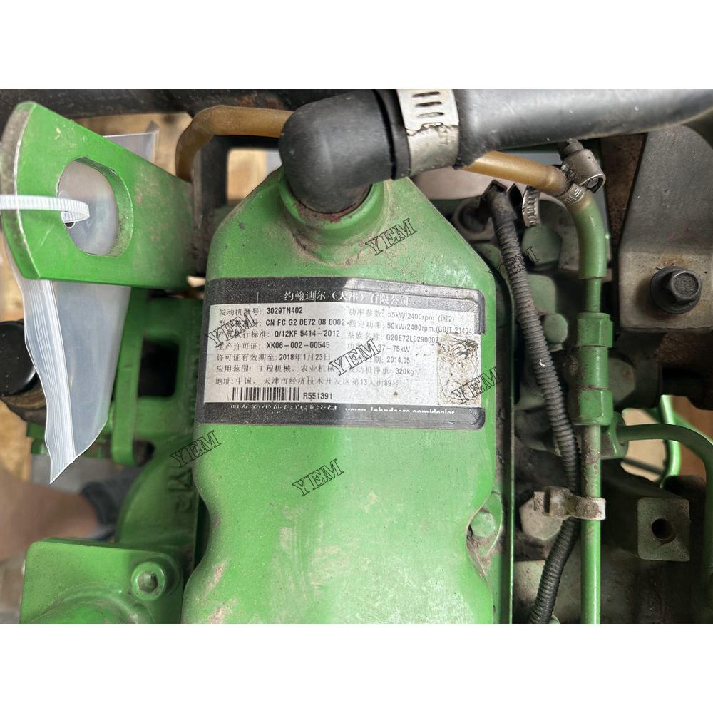 Used 2029TN402 Engine For John Deere Engine Assembly For John Deere