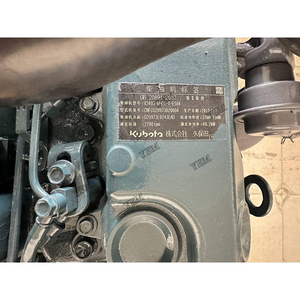 New V2403-DI-T Engine serial number 7CY1066 For Kubota Engine Assembly For Kubota