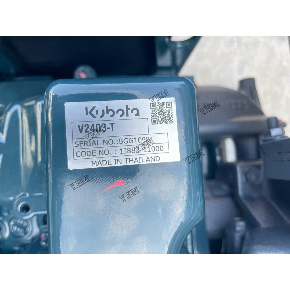 New V2403-M-DI-T-ET03 Engine serial number BGG1098 For Kubota Engine Assembly