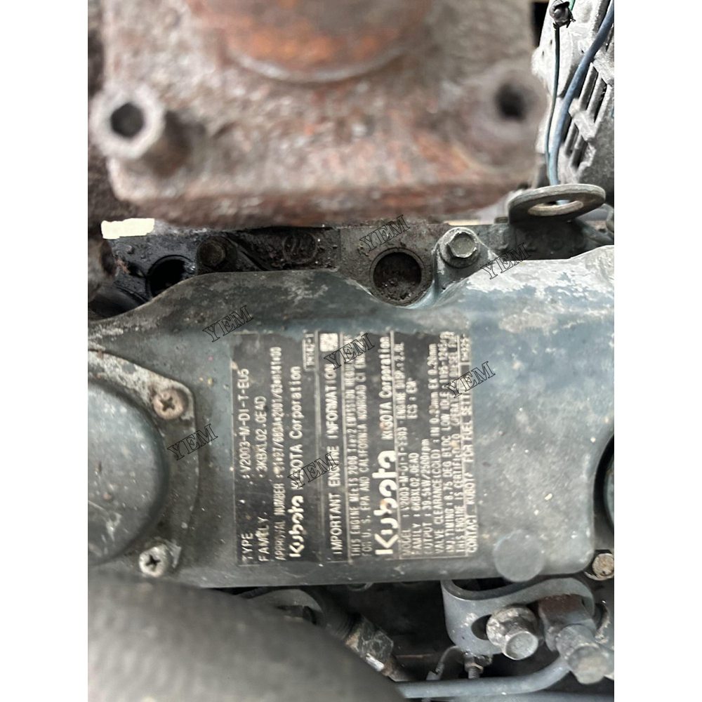 Used V2003-IDI-T Engine For Kubota Engine Assembly