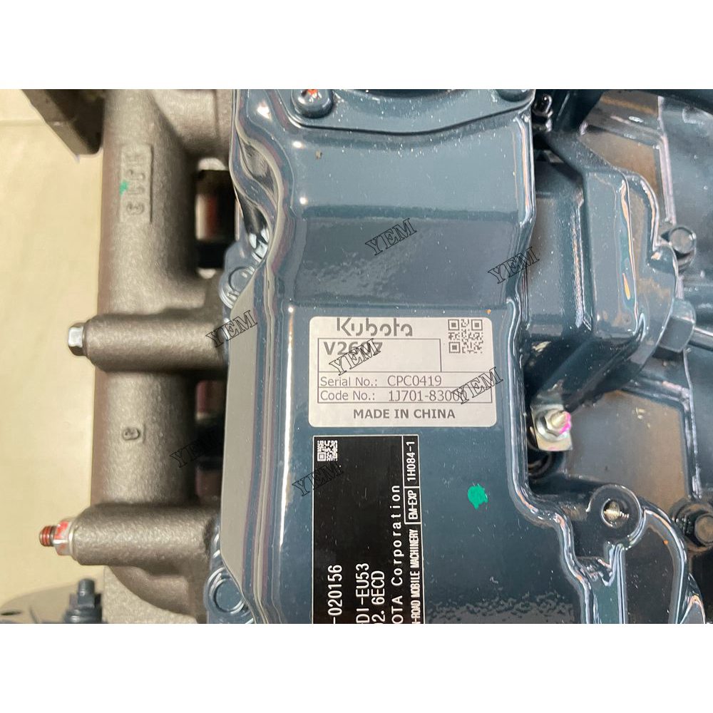New V2607 Engine serial number CPC0419 For Kubota Engine Assembly For Kubota