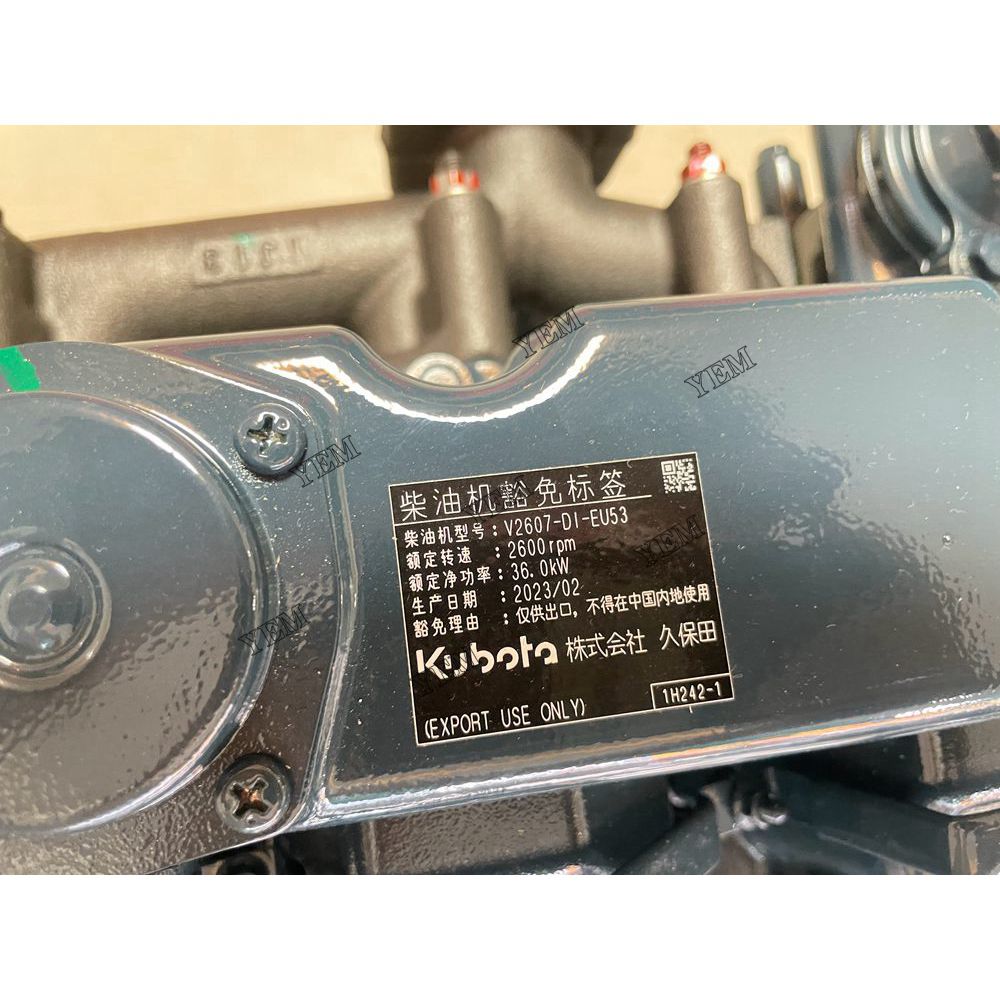 New V2607 Engine serial number CPC0419 For Kubota Engine Assembly For Kubota