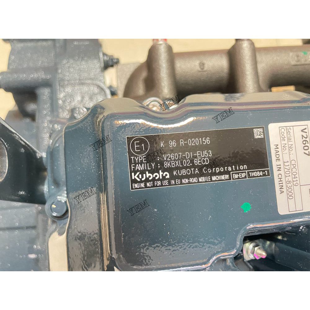 New V2607 Engine serial number CPC0419 For Kubota Engine Assembly For Kubota