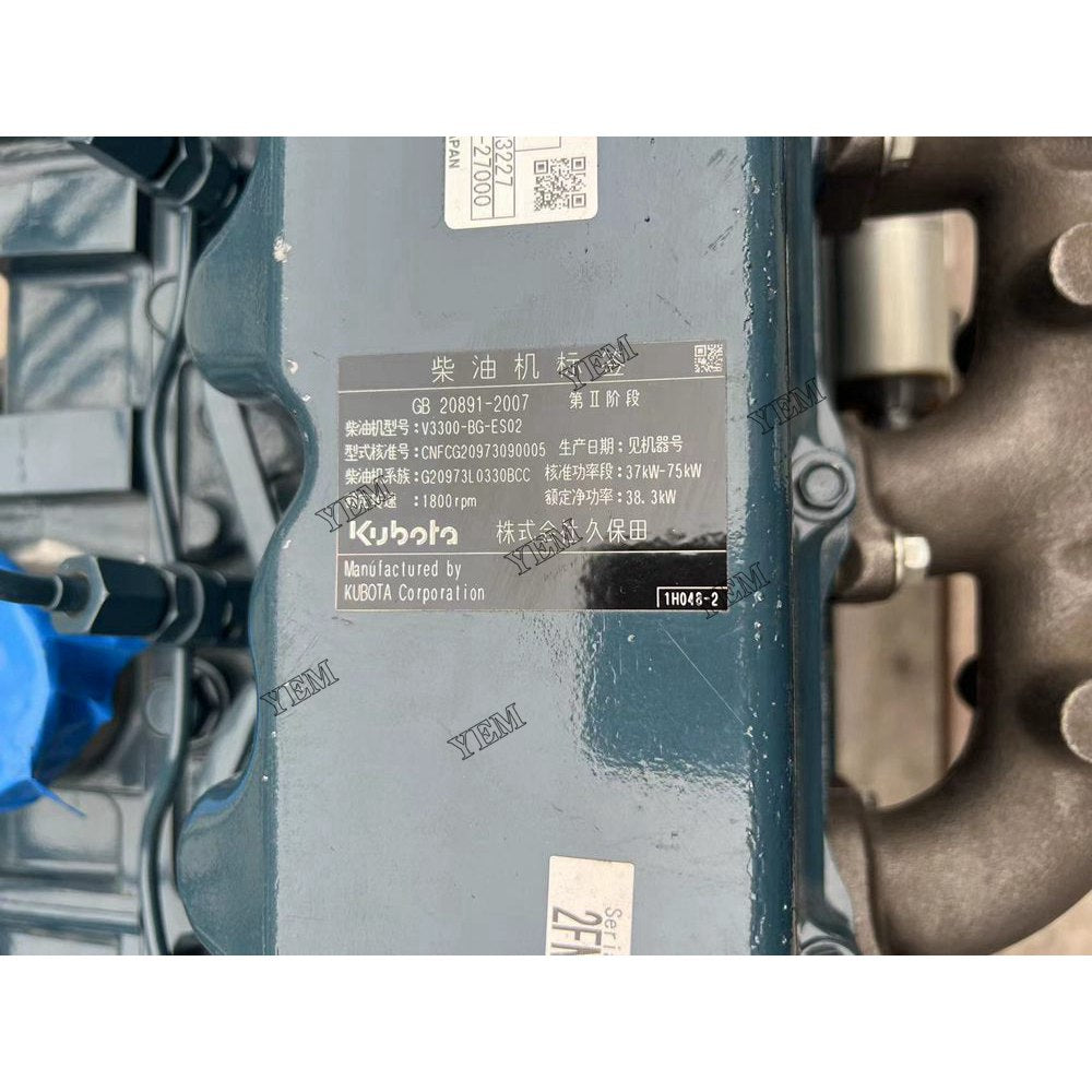 New V3300-IDI Engine serial number 2FN3227 For Kubota Engine Assembly For Kubota