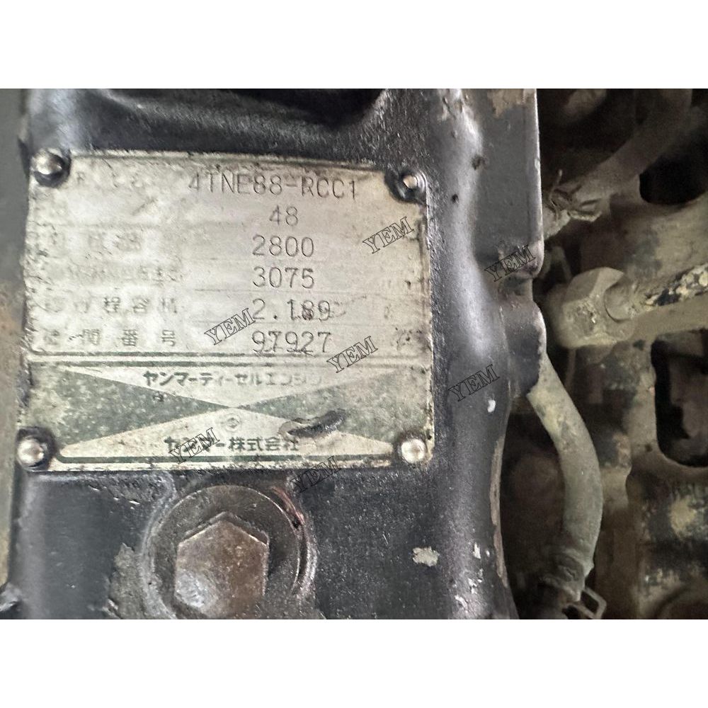 Used 4TNE88 Engine For Yanmar Engine Assembly