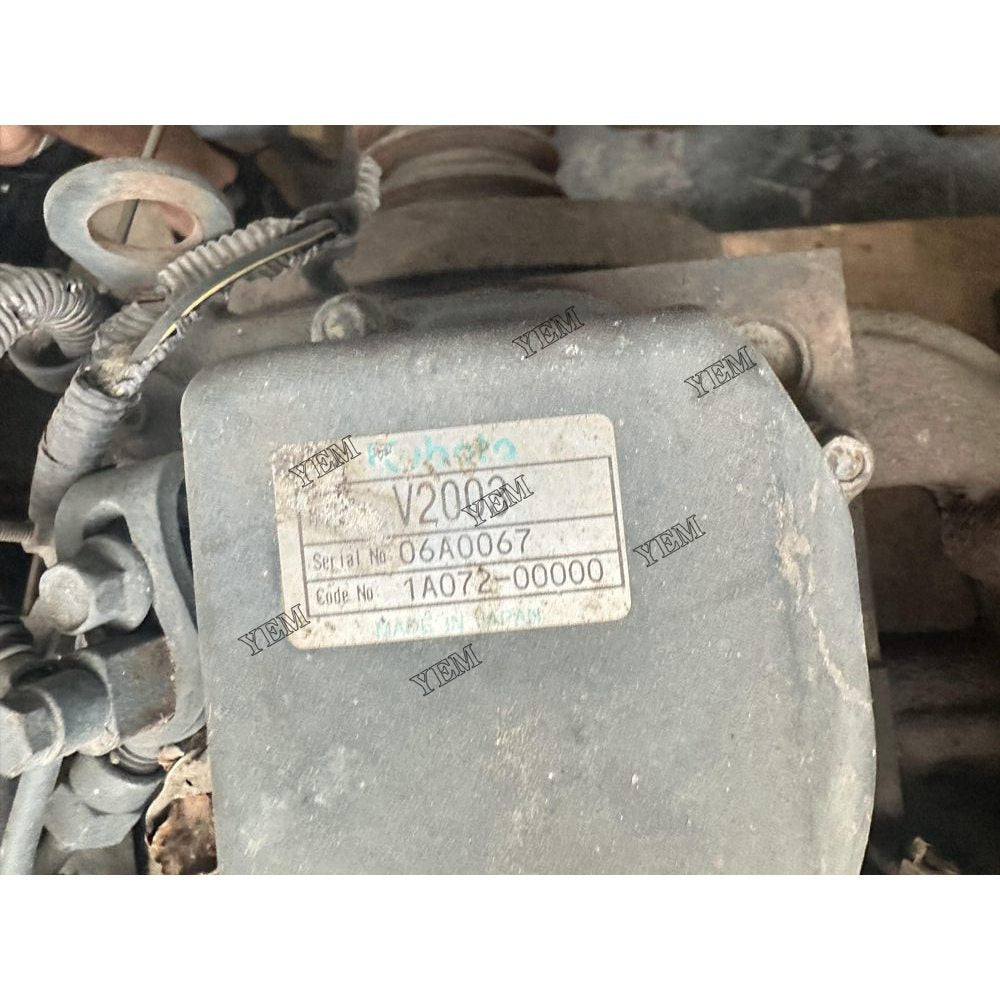 Used V2003-DI Engine serial number 06A0067 For Kubota Engine Assembly For Kubota