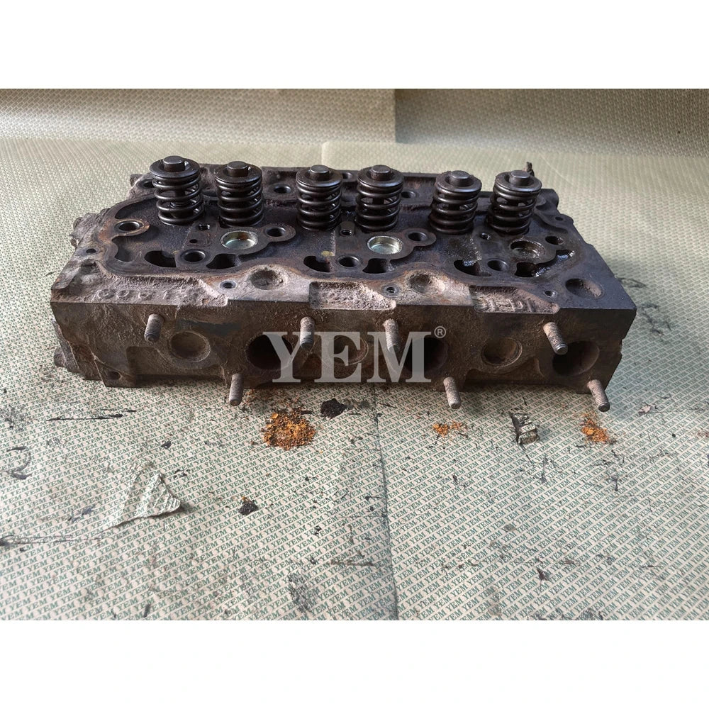 SECOND HAND CYLINDER HEAD ASSY FOR KUBOTA D1503 DI DIESEL ENGINE PARTS For Kubota