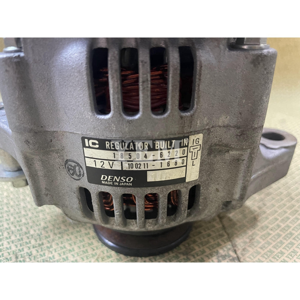 FOR PERKINS ENGINE S773L ALTERNATOR 18504-6220 (USED) For Perkins