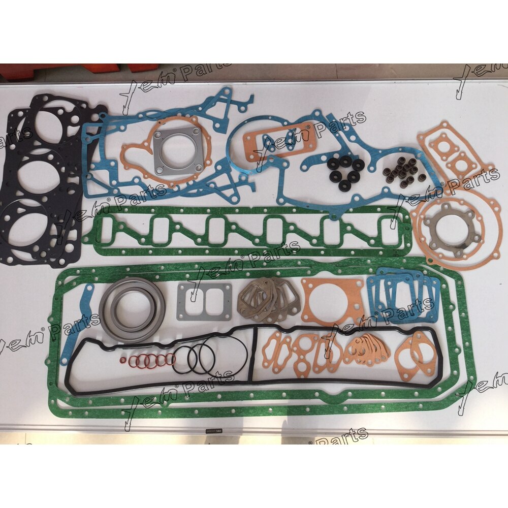 DE12T OVERHAUL REPAIR KIT WITH PISTON RING FULL GASKET SET BEARING VALVESS FOR DOOSAN DIESEL ENGINE PARTS For Doosan