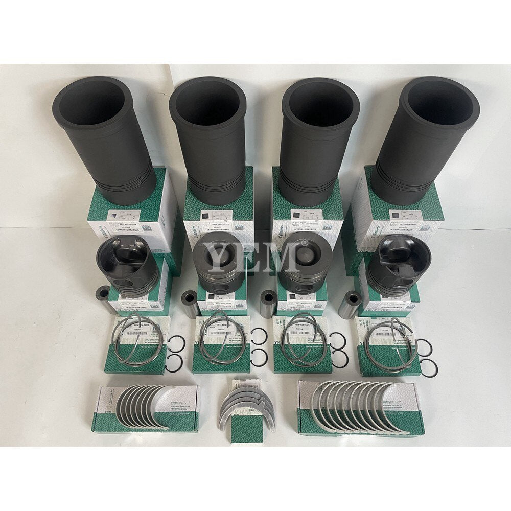 R934B CYLINDER LINER KIT WITH MAIN ROD BEARING THRUST WASHER FOR LIEBHERR DIESEL ENGINE PARTS For Liebherr