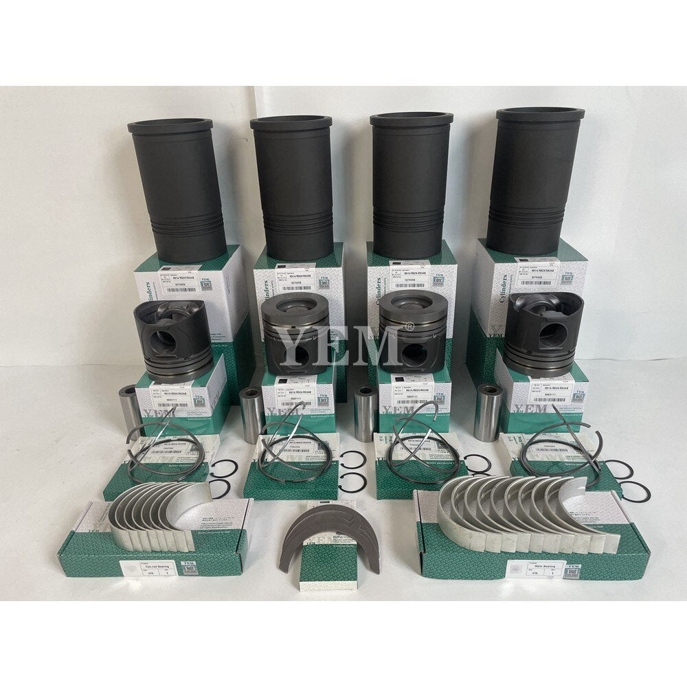 D924T CYLINDER LINER KIT WITH MAIN ROD BEARING THRUST WASHER FOR LIEBHERR DIESEL ENGINE PARTS For Liebherr