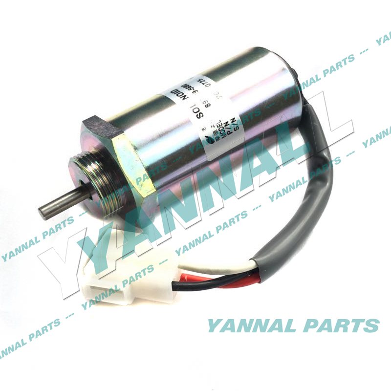 HITACHI ZX55 FUEL STOP SOLENOID 14X9X9 For Hitachi