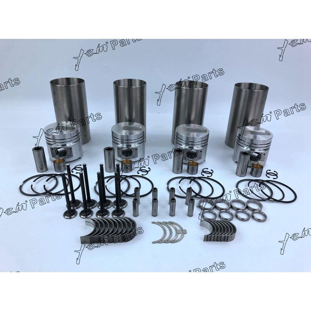 S4S S4S-IDI OVERHAUL REPAIR KIT PISTON+RING + GASKET SET+ BEARINGS FOR MITSUBISHI DIESEL ENGINE PARTS For Mitsubishi