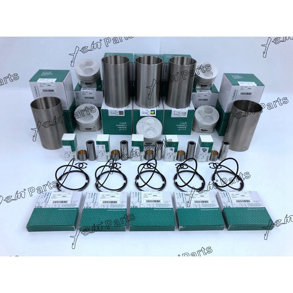 F2803 OVERHAUL REPAIR KIT WITH PISTON RING FULL GASKET SET BEARING VALVESS FOR KUBOTA DIESEL ENGINE PARTS For Kubota