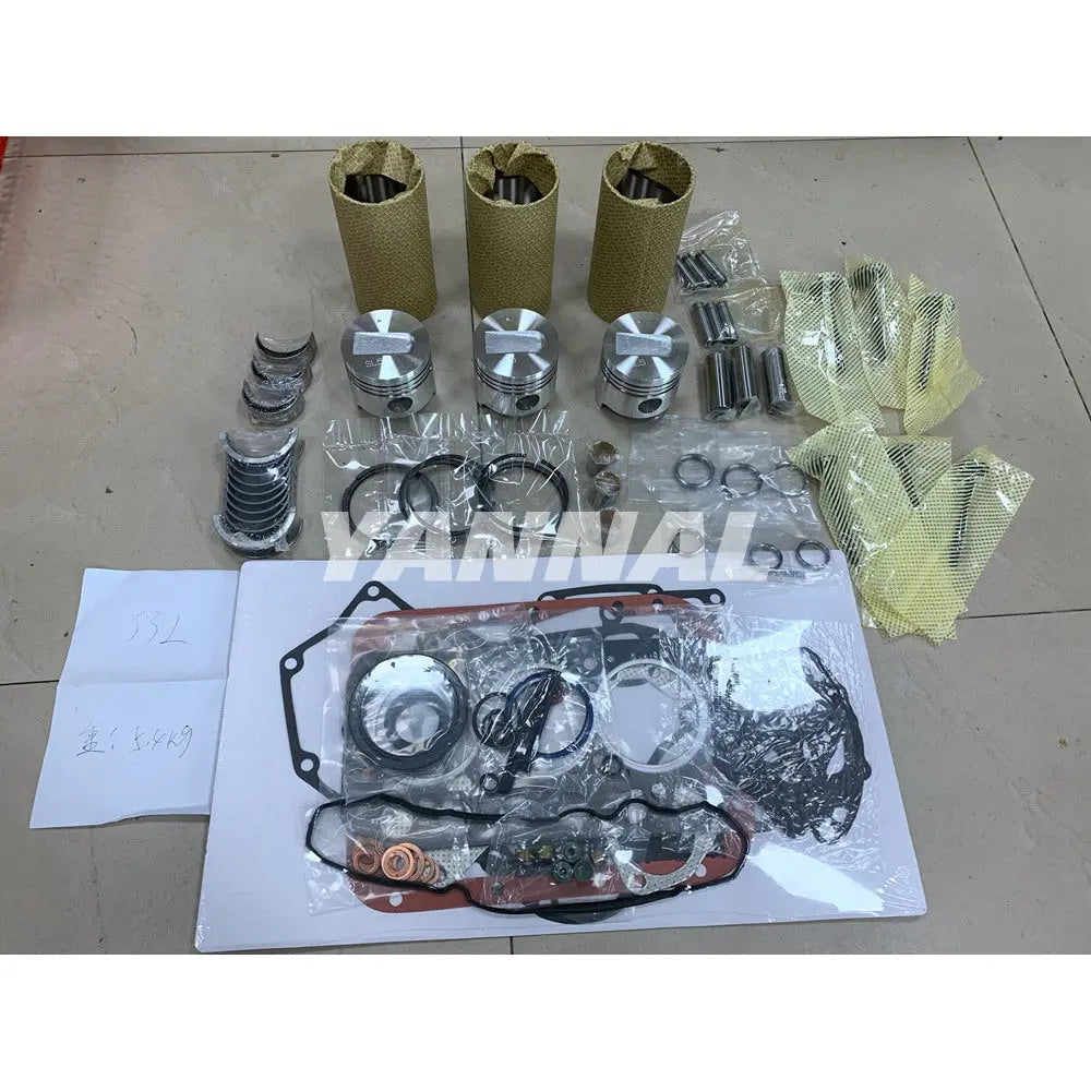 MITSUBISHI S3L CYLINDER LINER KIT WITH GASKET SET BEARING&VALVE TRAIN