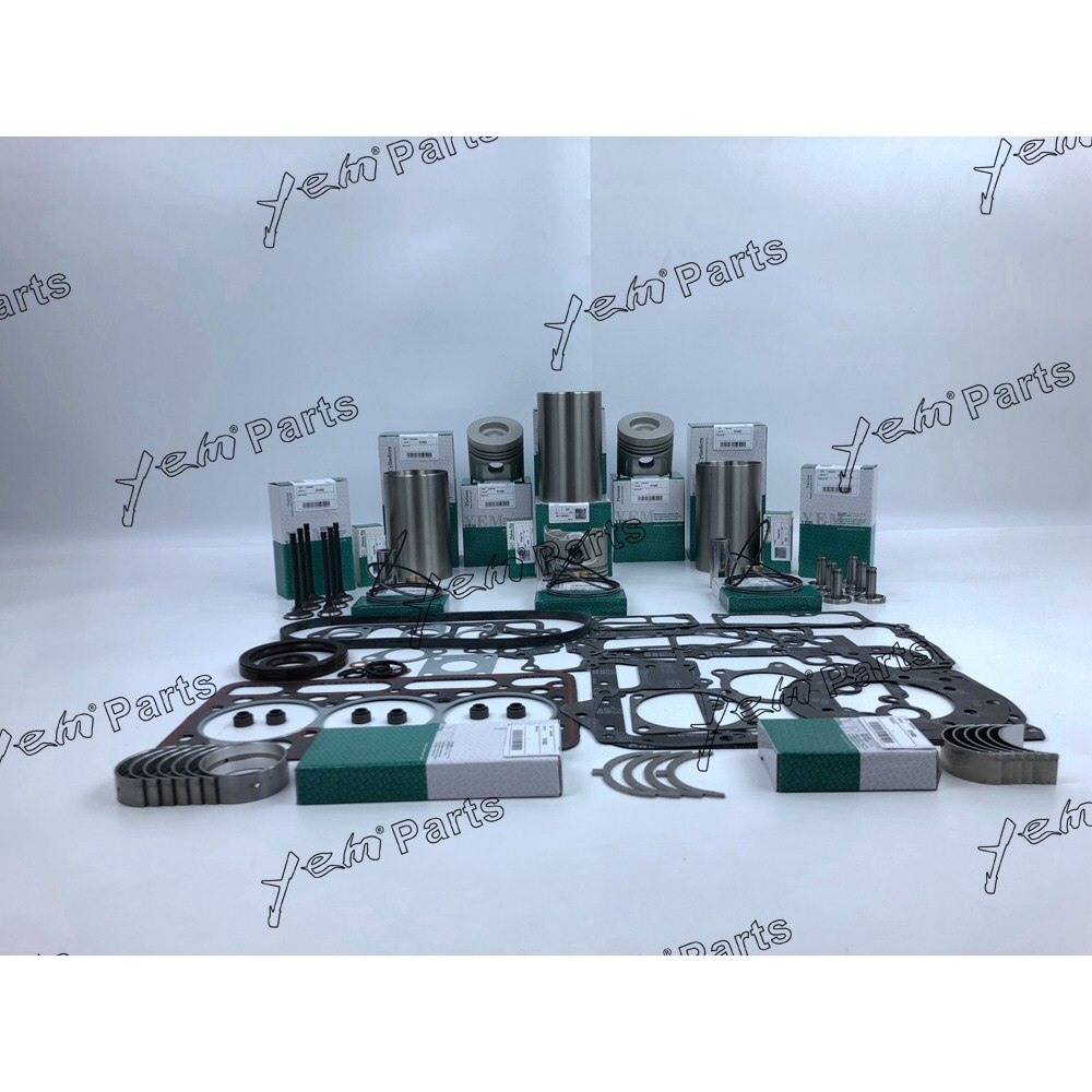 D1402 OVERHAUL REPAIR KIT WITH PISTON RING FULL GASKET SET BEARING VALVESS FOR KUBOTA DIESEL ENGINE PARTS For Kubota