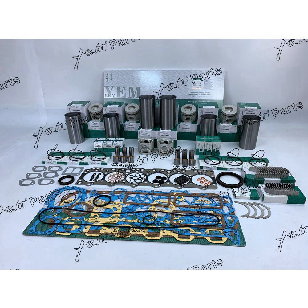 6BG1 REPAIR KIT WITH PISTON RINGS LINER CYLINDER GASKETS BEARINGS FOR ISUZU DIESEL ENGINE PARTS For Isuzu