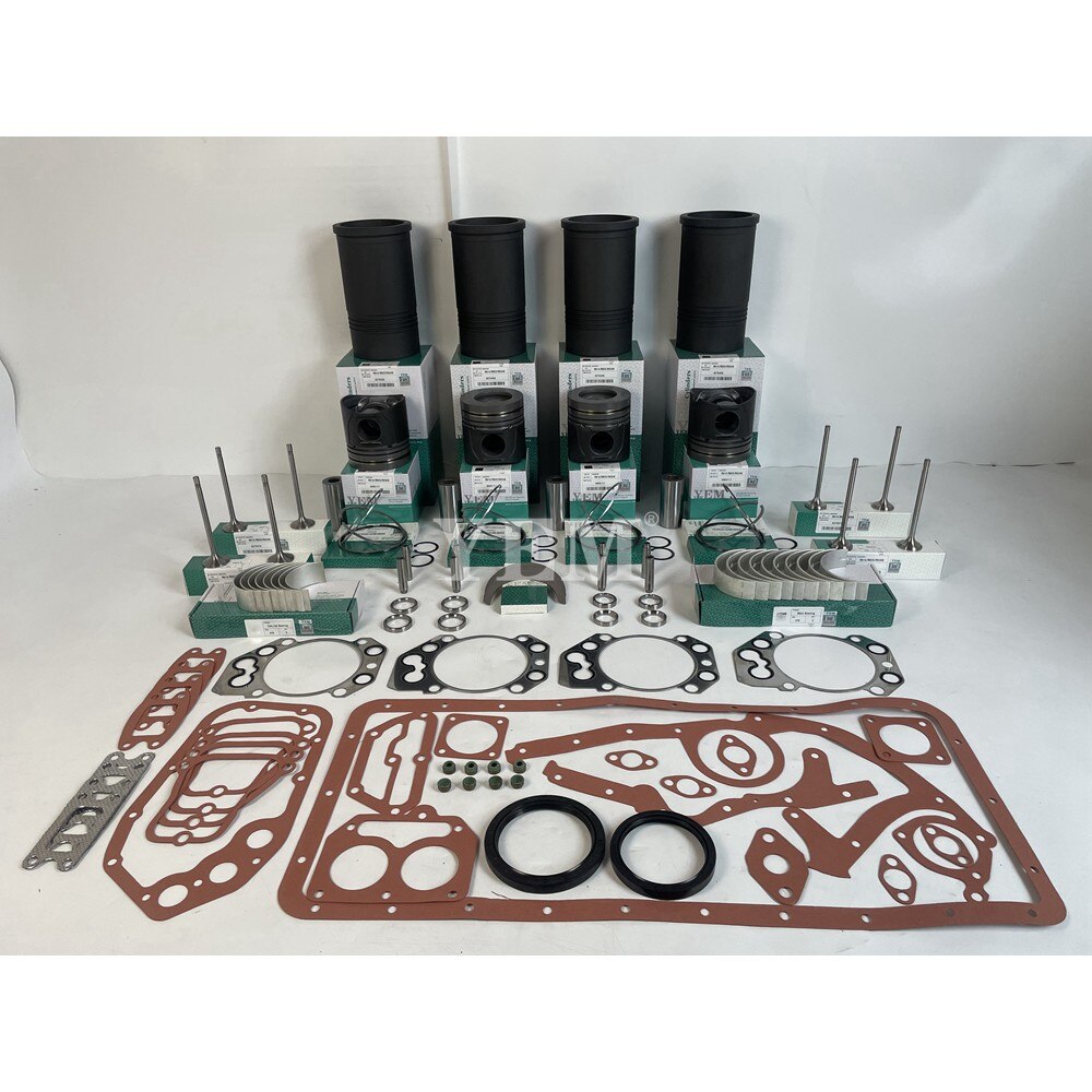 R924 REPAIR KIT WITH FULL GASKET SET BEARING&VALVE TRAIN FOR LIEBHERR DIESEL ENGINE PARTS For Liebherr