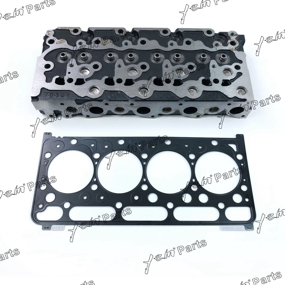 V2203 V2403 CYLINDER HEAD 19077-03048 WITH HEAD GASKET FOR KUBOTA DIESEL ENGINE PARTS For Kubota