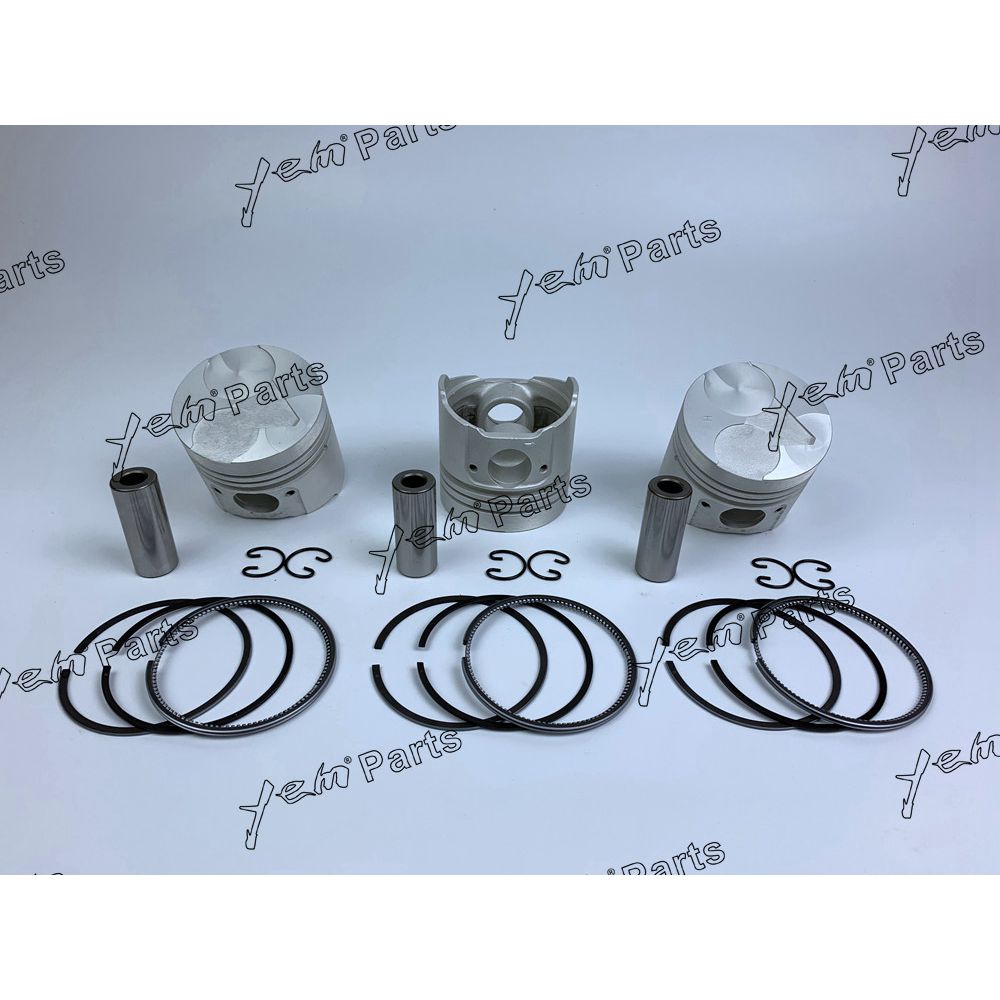 D905 PISTON + PISTON RINGS 0.5 + FULL GASKET SET + GLOW PLUG FOR KUBOTA DIESEL ENGINE PARTS For Kubota