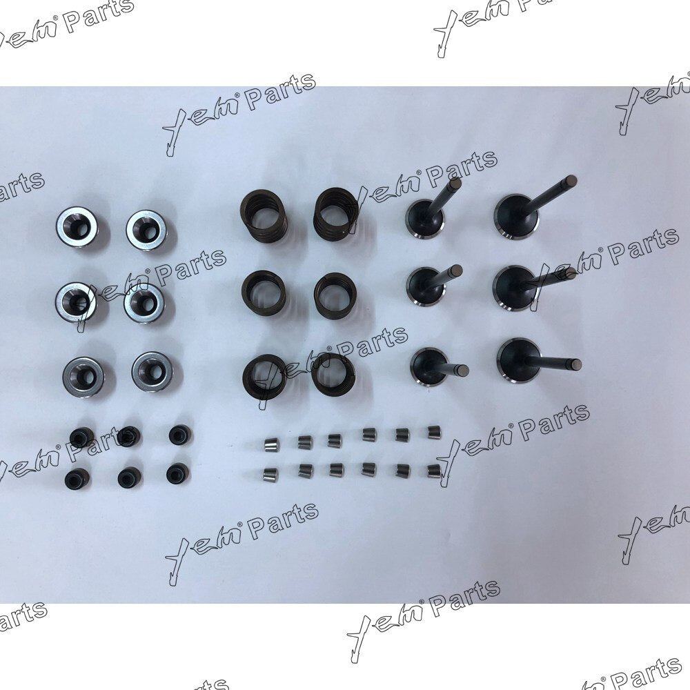 D1703 VALVE TRAIN KIT VALVE SPRING RETAINER COLLET FOR KUBOTA DIESEL ENGINE PARTS For Kubota