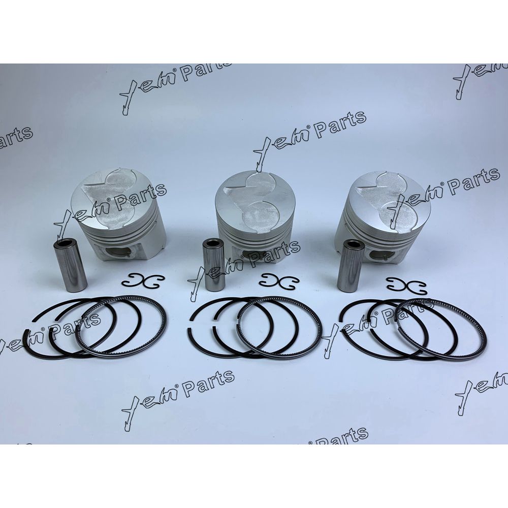 D1403 PISTON + PISTON RINGS +0.5 FOR KUBOTA DIESEL ENGINE PARTS For Kubota