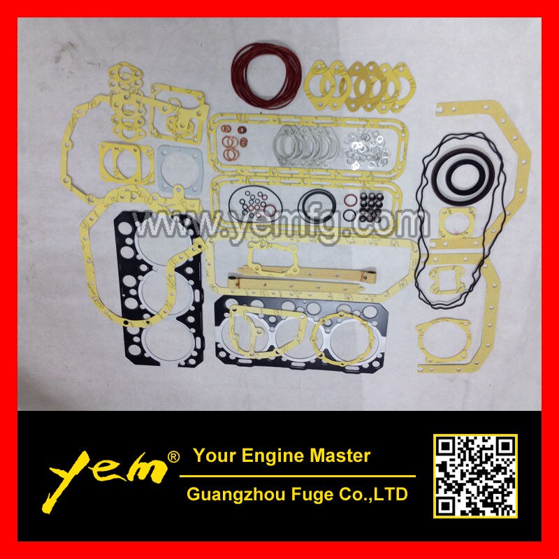 6QA1 FULL GASKET SET INCLUDE CYLINDER HEAD GASKET OIL SEAL WATER PUMP GASKET MANIFOLD GASKET FOR ISUZU DIESEL ENGINE PARTS For Isuzu