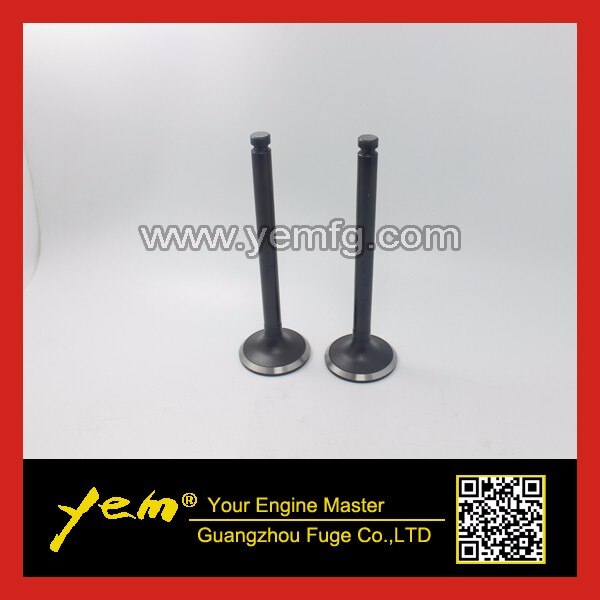 3TN100 VALVE INLET + VALVE EX FOR YANMAR DIESEL ENGINE PARTS For Yanmar