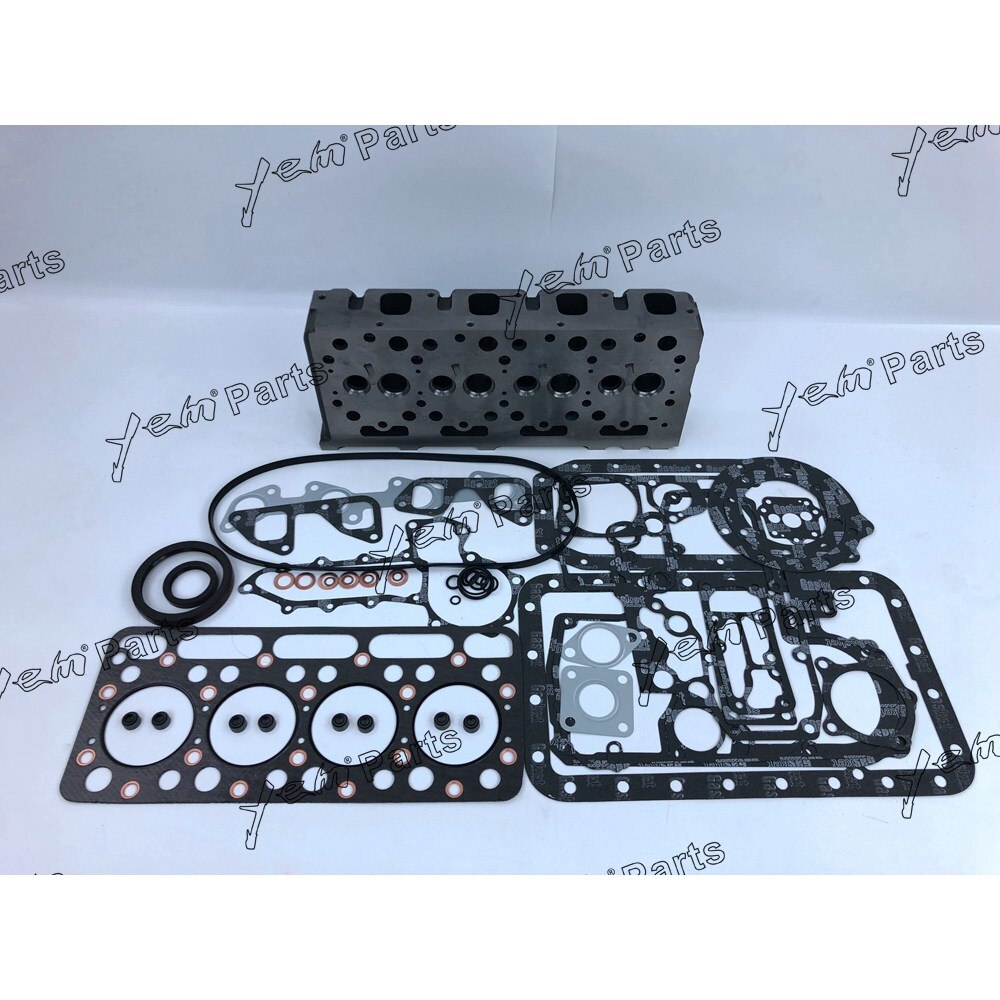V1512-IDI CYLINDER HEAD WITH FULL GASKET SET FOR KUBOTA DIESEL ENGINE PARTS For Kubota