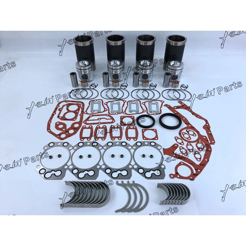 D924TI D924-TI D924 REPAIR KIT PISTON + PISTON RING + GASKET SET + ENGINE BEARING SET FOR LIEBHERR DIESEL ENGINE PARTS For Liebherr