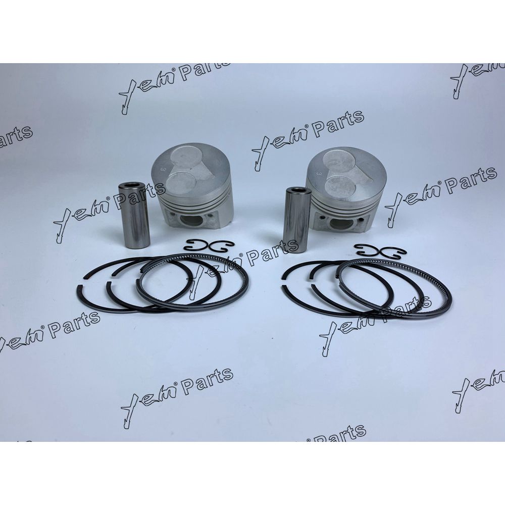 Z482 PISTON + PISTON RINGS +0.5 FOR KUBOTA DIESEL ENGINE PARTS For Kubota