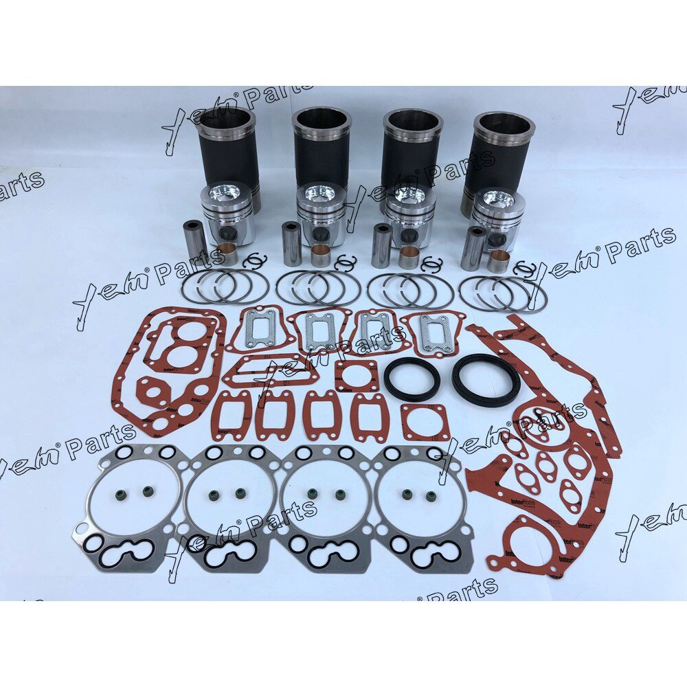 D924TI D924-TI D924 REPAIR KIT PISTON + PISTON RING + GASKET SET FOR LIEBHERR DIESEL ENGINE PARTS For Liebherr