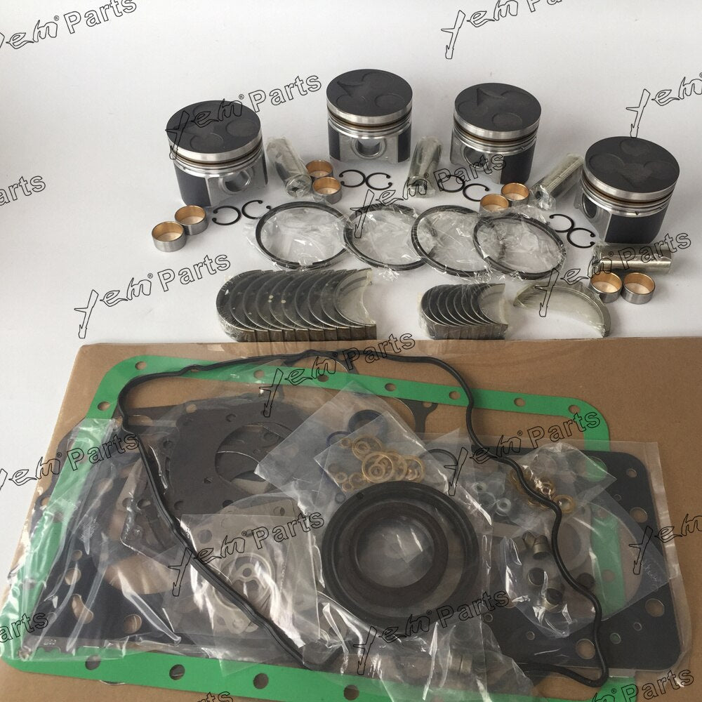 V3600 PISTON + PISTON RING + BEARINGS + FULL GASKET SET FOR KUBOTA DIESEL ENGINE PARTS For Kubota