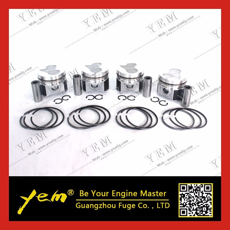 V2203 V2403 1G868 PISTON+ PISTON RING FOR KUBOTA DIESEL ENGINE PARTS For Kubota