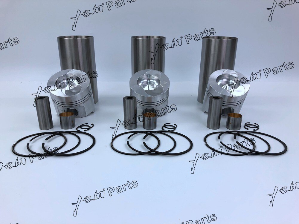3TN100 3TNE100 LINER KIT PISTON+ PISTON RING + CYLINDER LINER FOR YANMAR DIESEL ENGINE PARTS For Yanmar