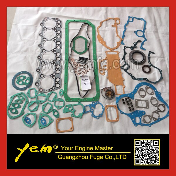 6D34 FULL GASKET SET WITH CYLINDER HEAD GASKET FOR MITSUBISHI DIESEL ENGINE PARTS For Mitsubishi